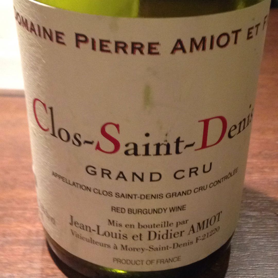 ムラチャンピエールアミオet Fils クロ・ド・ラ・ロッシュ2016 Dom. Pierre Amiot et Fils Clos de La Roche Grand | Vinica