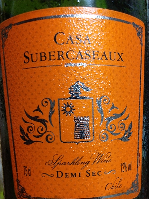 Casa Subercaseaux Sparkling Demi Sec(カーサ・スベルカソー スパークリング ドゥミ・セック)