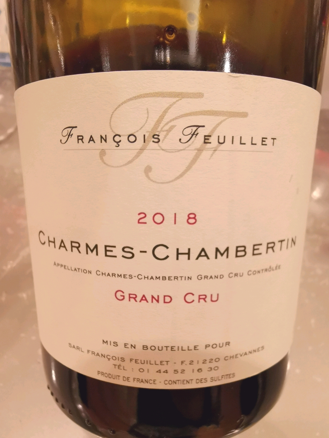 François Feuillet Charmes Chambertin Grand | Vinica 無料の