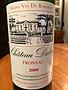 Ch. Dalem Fronsac(2000)