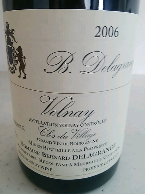 Dom. Bernard Delagrange Volnay