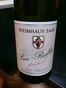 Weinhaus Saar Saar Riesling Kabinett feinherb(2017)