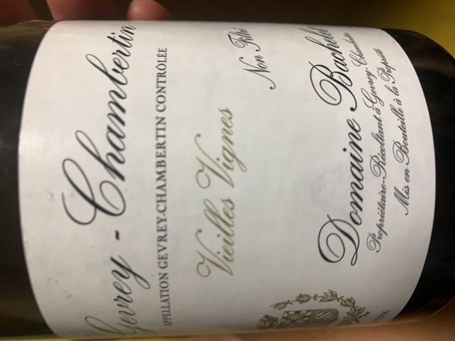ジュヴレ・シャンベルタン 2016年　ドメーヌ・バシュレ Dom. Bachelet Gevrey Chambertin Vieilles | Vinica 無料の