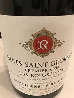 Remoissenet Père et Fils Nuits Saint Georges 1er Cru Les Bousselots