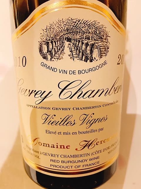 Dom. Heresztyn Gevrey Chambertin Vieilles Vignes(ドメーヌ・エレスティン ジュヴレ・シャンベルタン ヴィエィユ・ヴィーニュ)