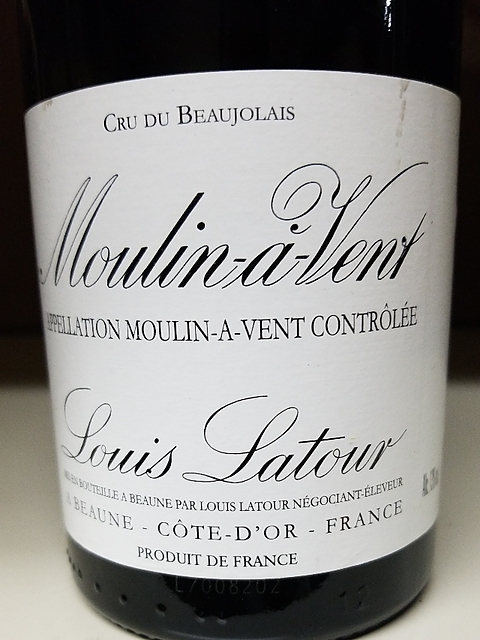 Louis Latour Moulin à Vent(ルイ・ラトゥール ムーラン・ナ・ヴァン)