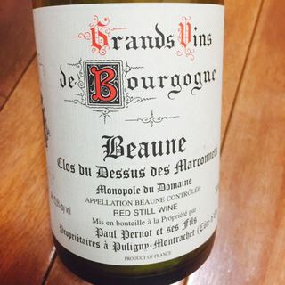 Paul Pernot et Ses Fils Beaune Clos du Dessus des Marconnets