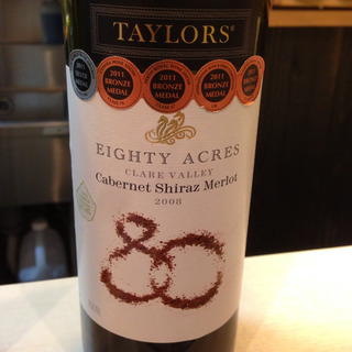 Taylors (Wakefield) 80 Eighty Acres Cabernet Shiraz Merlot(テイラーズ （ウェイクフィールド） エイティー・エーカーズ カベルネ シラーズ メルロー)