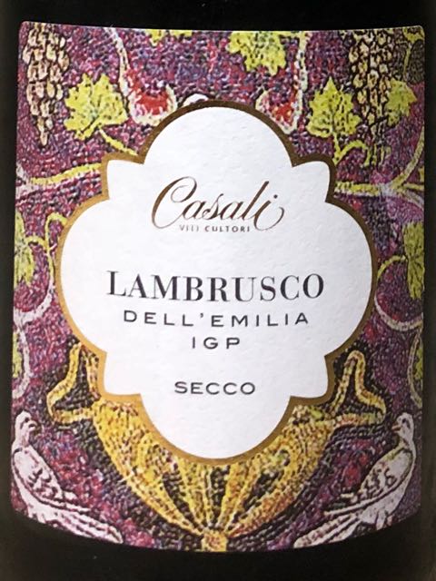 Casali Lambrusco Secco(カザーリ ランブルスコ セッコ