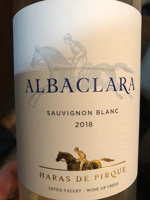 Haras de Pirque Albaclara Sauvignon Blanc(アラス・デ・ピルケ ヒューソネット ソーヴィニヨン・ブラン)
