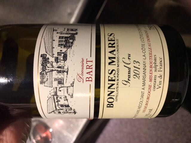 ワイン Bonne mares grand cyu BART 2011 2011 Domaine Bart Bonnes Mares Grand Cru | Vivino US