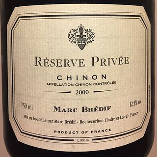 Marc Brédif Chinon Réserve Privée