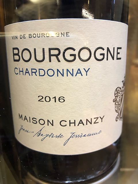 Maison Chanzy Bourgogne Chardonnay