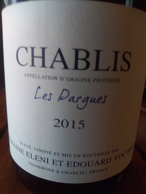 Dom. Eleni et Edouard Vocoret Chablis Les Pargues