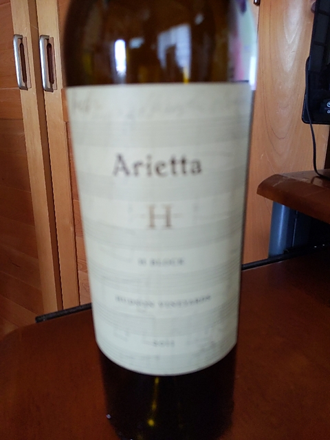Arietta H Block Hudson Vineyards 2013(アリエッタ Hブロック ハドソン・ヴィンヤード)