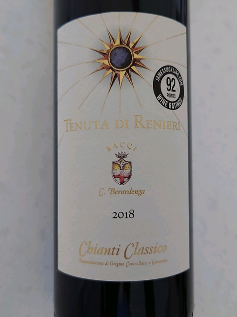 Tenuta di Renieri Chianti Classico(テヌータ・ディ・レニエリ キアンティ・クラッシコ)