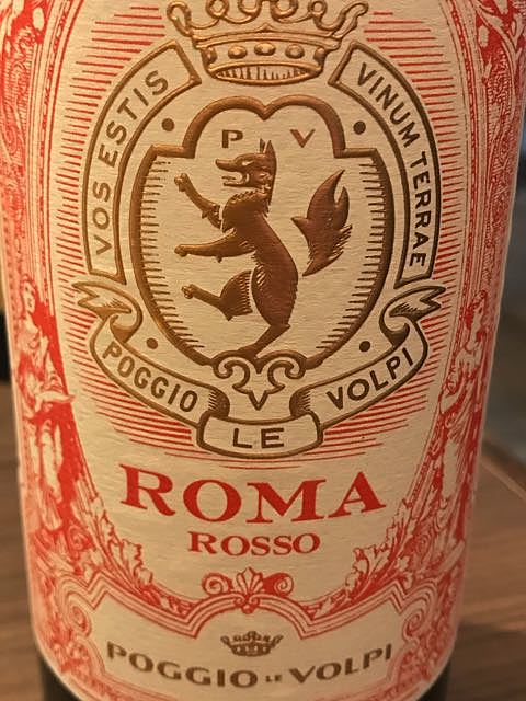 Poggio Le Volpi Roma Rosso(ポッジョ・レ・ヴォルピ ローマ ロッソ)