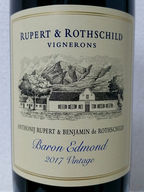 Rupert & Rothschild Baron Edmond 2017(ルパート＆ロートシルト バロン・エドモンド)