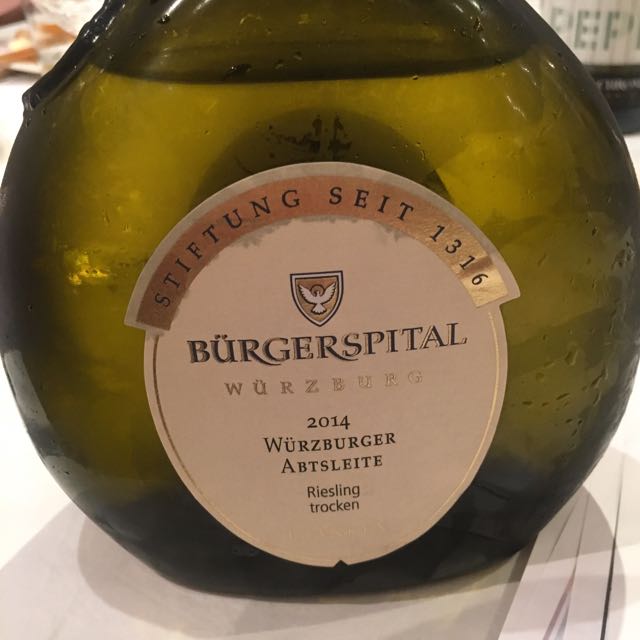 Bürgerspital 2014 Würzburg ワイン