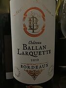 シャトー・バラン・ラルケット ブラン