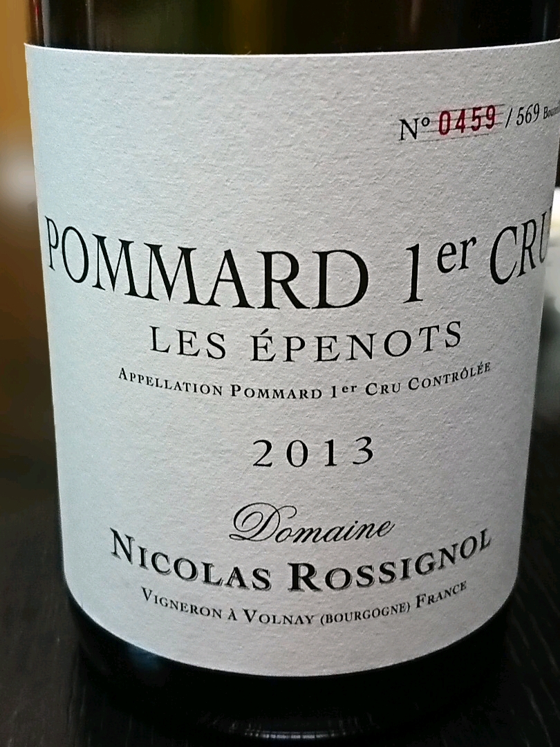 Pommard 1er Cru Les Epenots 2002 ニコラ　ポテル Pommard 1er Cru Les Epenots AOC | Magnus Vinum