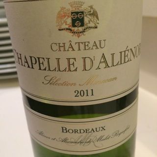 Ch. Chapelle d'Aliénor Selection Maracan Blanc