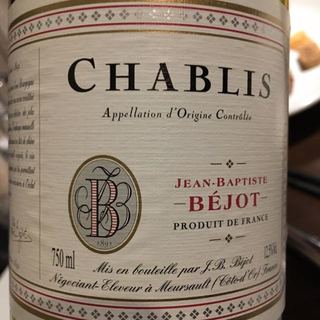 Jean Baptiste Béjot Chablis