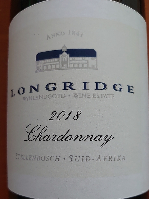 Longridge Chardonnay(ロングリッジ シャルドネ)