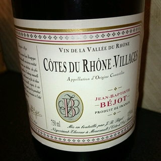 Jean Baptiste Béjot Côtes du Rhône Villages