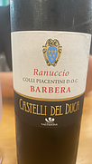 Castelli del Duca Ranuccio Barbera