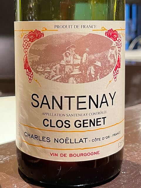 Charles Noëllat Santenay Clos Genet