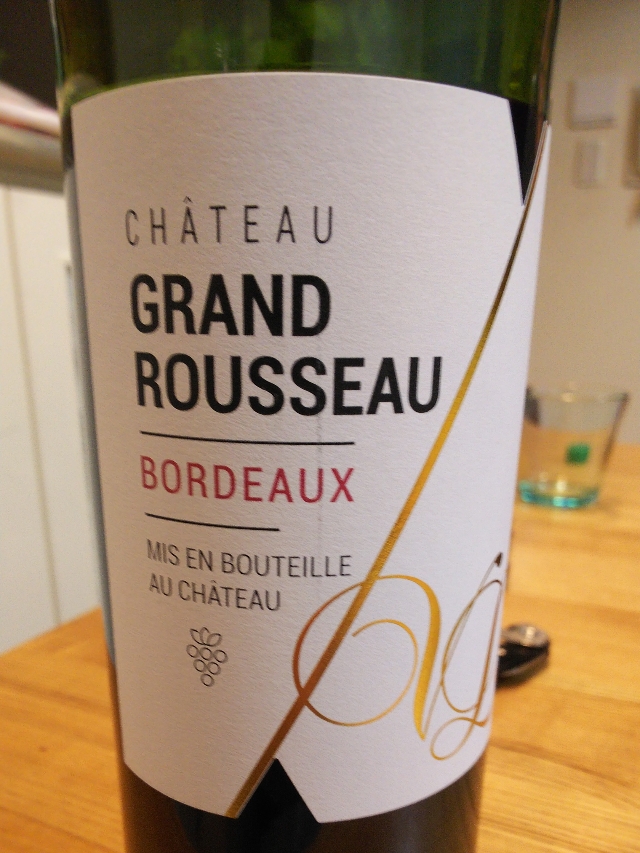 Ch. Grand Rousseau Bordeaux Rouge(シャトー・グラン・ルソー