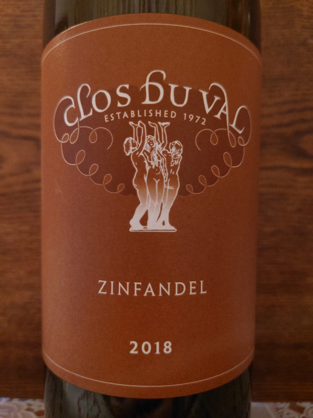 Clos Du Val Zinfandel North Coast(クロ・デュ・ヴァル