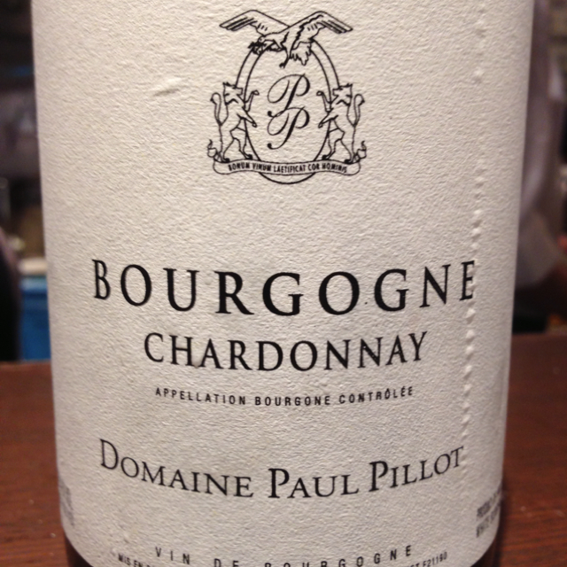 Dom. Paul Pillot Bourgogne Chardonnay(ドメーヌ・ポール・ピヨ