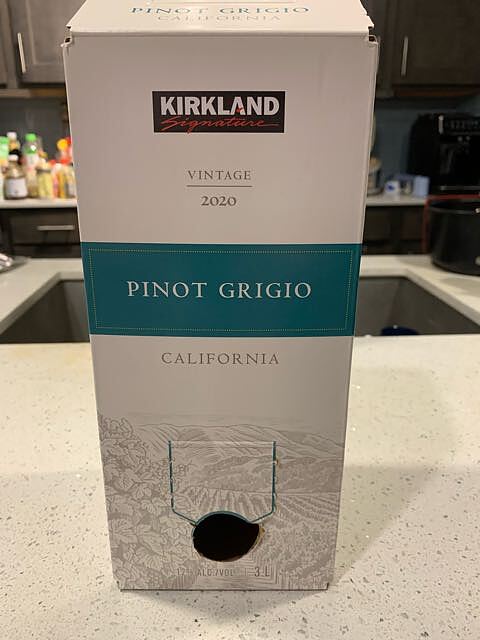 Kirkland Signature California Pinot Grigio(カークランド・シグネチャー カリフォルニア ピノ・グリージョ)