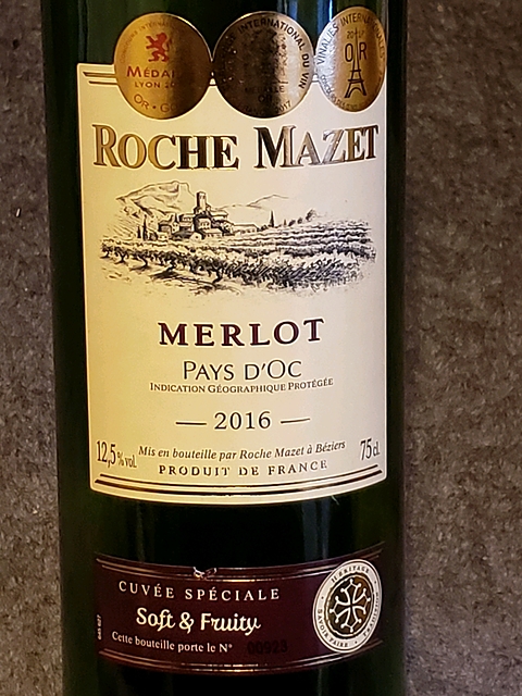 Roche Mazet Merlot(ロシュ・マゼ メルロ)