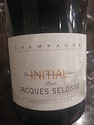 Jacques Selosse Brut Initial (Initiale)(ジャック・セロス Jacques Selosse Brut Initial (Initiale)(ジャック・セロス