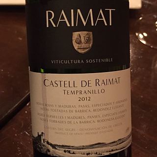 Raimat Castell Tempranillo(ライマット カステル テンプラニーリョ)