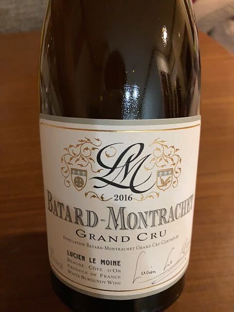 Lucien Le Moine Bâtard Montrachet Grand Cru