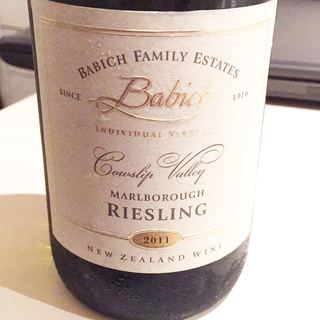 Babich Family Estates Cowslip Valley Riesling(バビッチ ファミリー・エステーツ カウスリップ・ヴァレー リースリング)