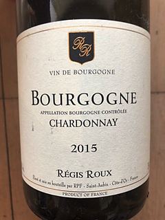 Régis Roux Bourgogne Chardonnay(レジス・ルー ブルゴーニュ シャルドネ)