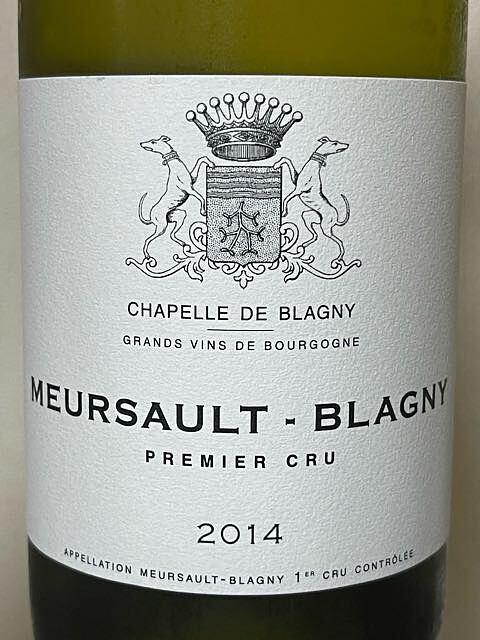 Chapelle de Blagny Meursault Blagny 1er Cru(シャペル・ド・ブラニー ムルソー ブラニー プルミエ・クリュ)