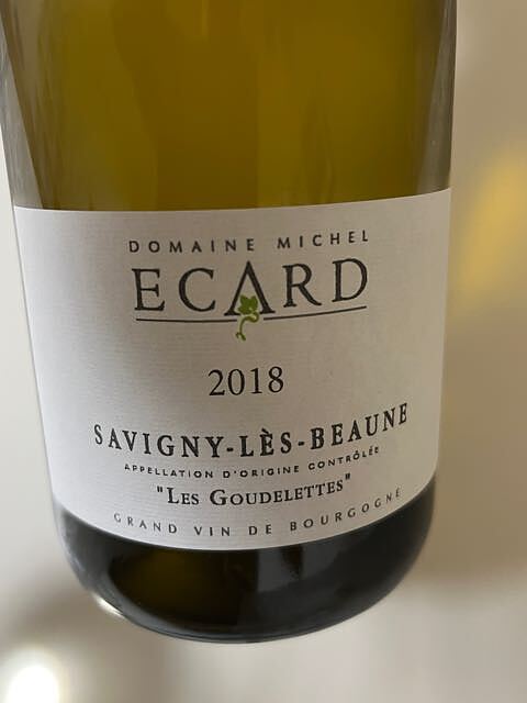 Dom. Ecard Savigny Lès Beaune Les Goudelettes