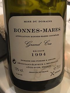 Dom. des Forges et Associés Bonnes Mares Grand Cru