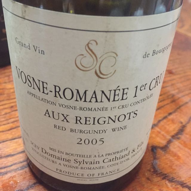 Dom. Sylvain Cathiard & Fils Vosne Romanée 1er Cru | Vinica