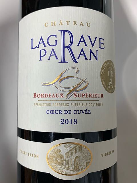 Ch. Lagrave Paran Coeur de Cuvée