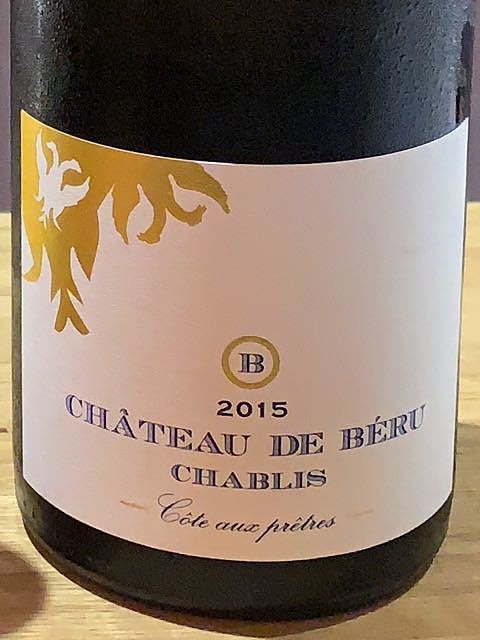 Ch. de Béru Chablis Côte aux Prêtres