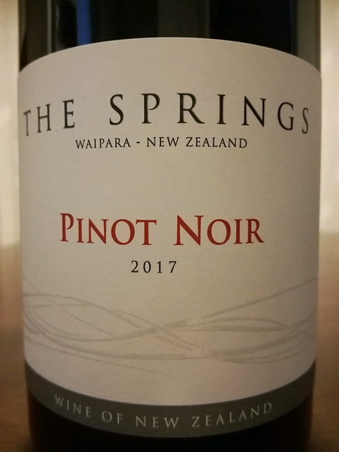 The Springs Pinot Noir(ザ・スプリングス ピノ・ノワール)