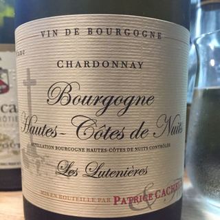 Patrice Cacheux Bourgogne Hautes Côtes de Nuits Les Lutenieres