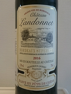 Ch. Landonnet Bordeaux Supérieur(シャトー・ランドネ ボルドー・シュペリュール)